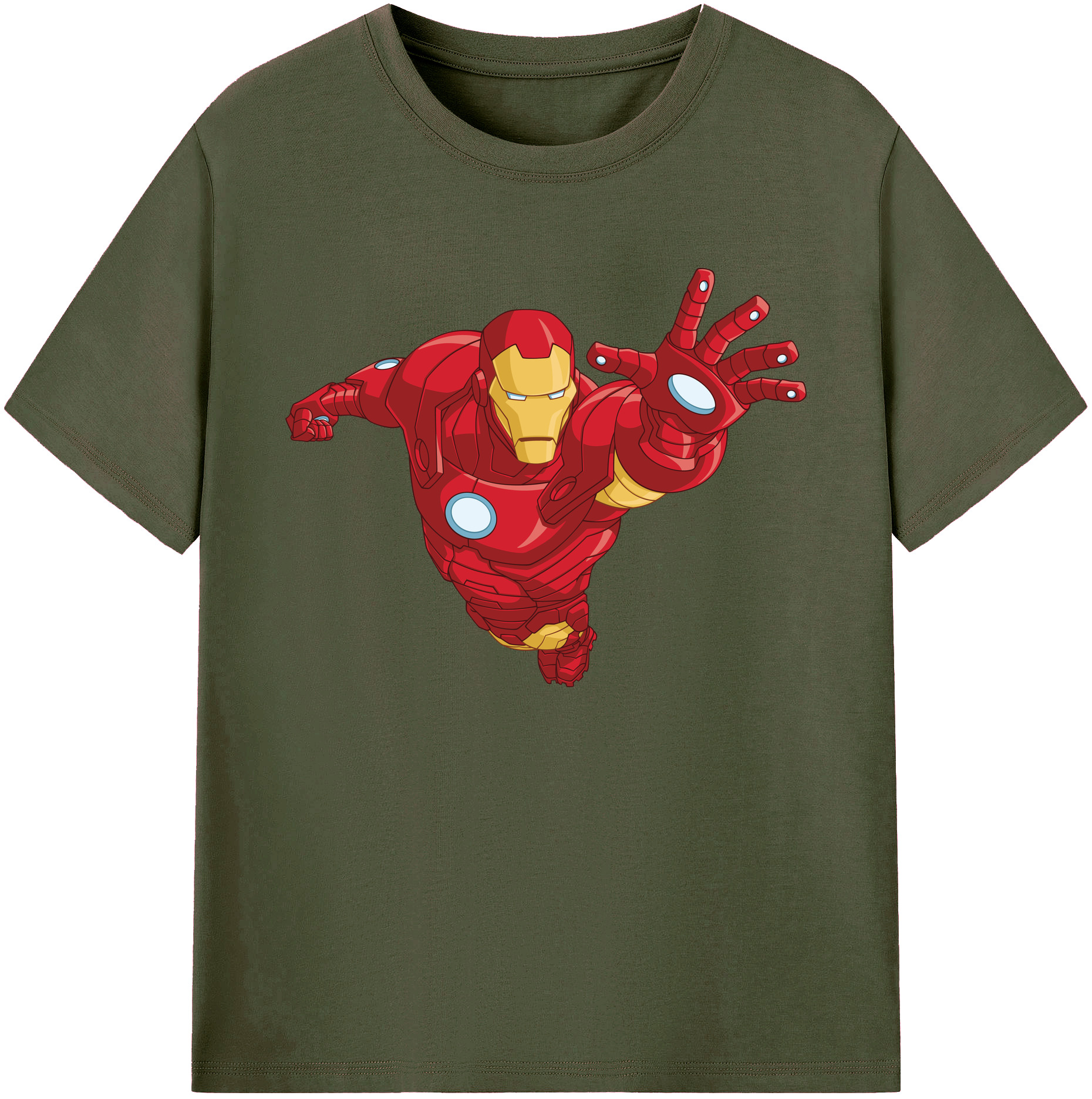 （画像用） アベンジャーズ The Avengers 綿100％ メンズ半袖Tシャツ｜肌触りやわらか＆通気性